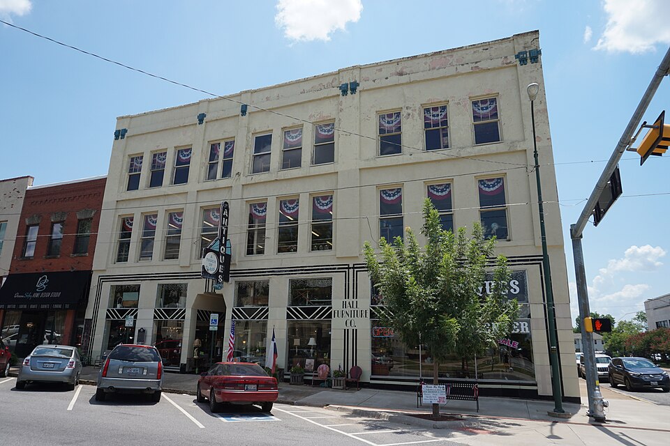 Photograph of Hall Furniture Building
