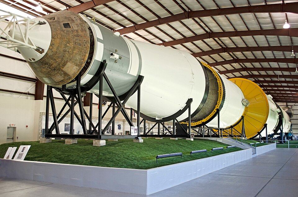 Photograph of Saturn V Launch Vehicle