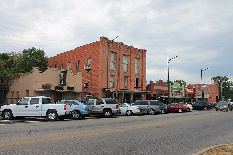 Photograph of Downtown Buda Historic District