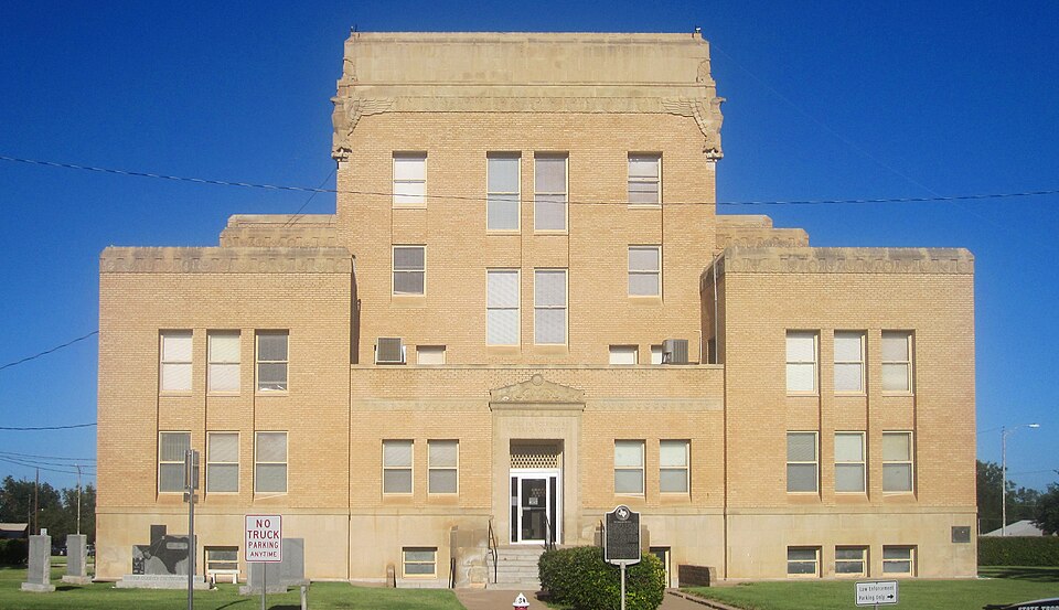 Photograph of Cottle County Courthouse Historic District
