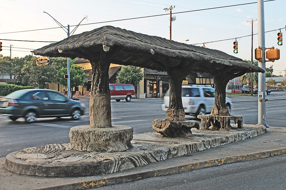 Photograph of Trolley Stop in Alamo Heights