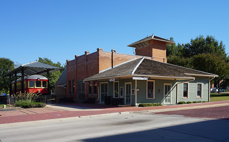 Photograph of Plano Station, Texas Electric Railway