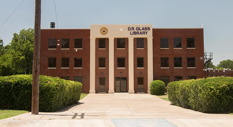 Photograph of D.R. Glass Library