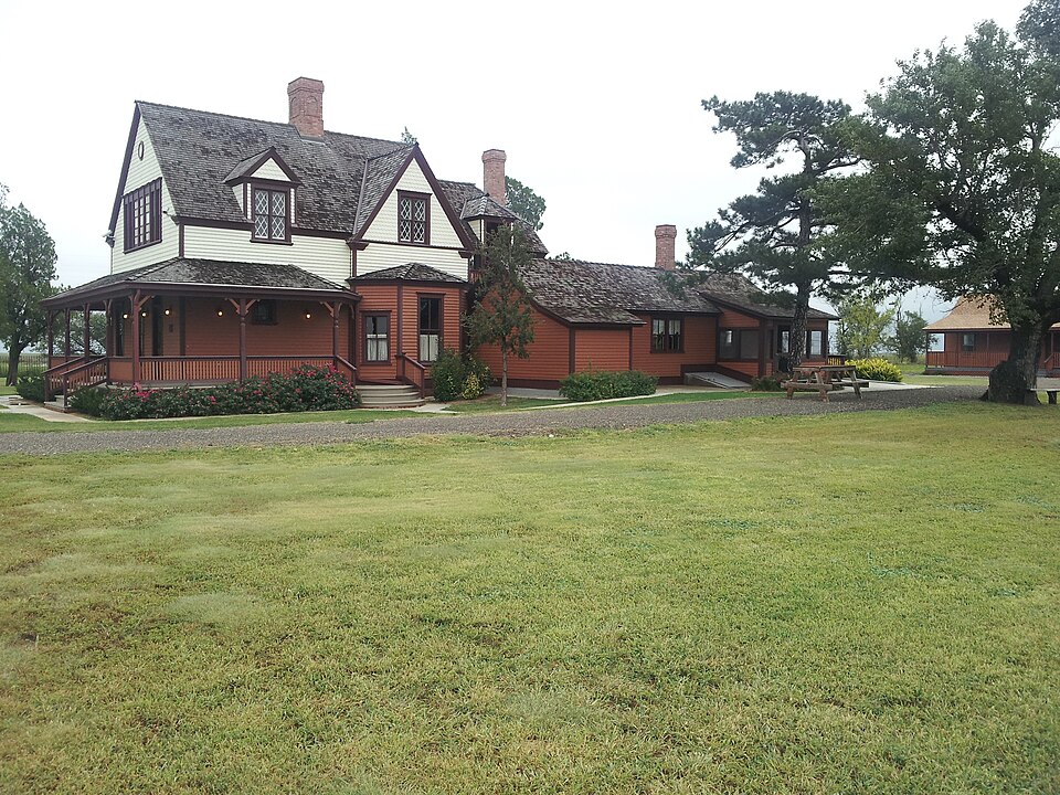 Photograph of Charles and Mary Ann (Molly) Goodnight Ranch House