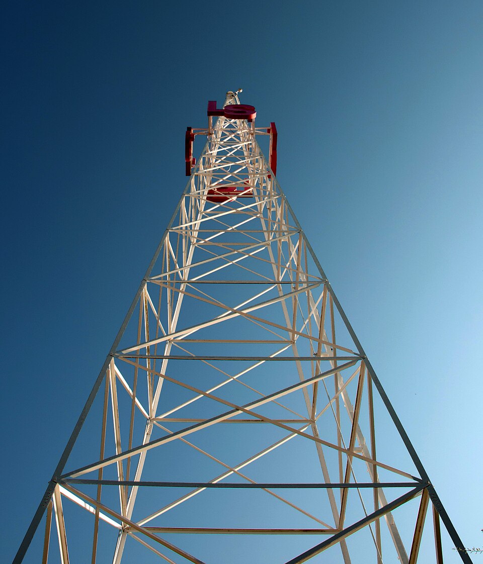 Photograph of Marconi Tower at Port Arthur College
