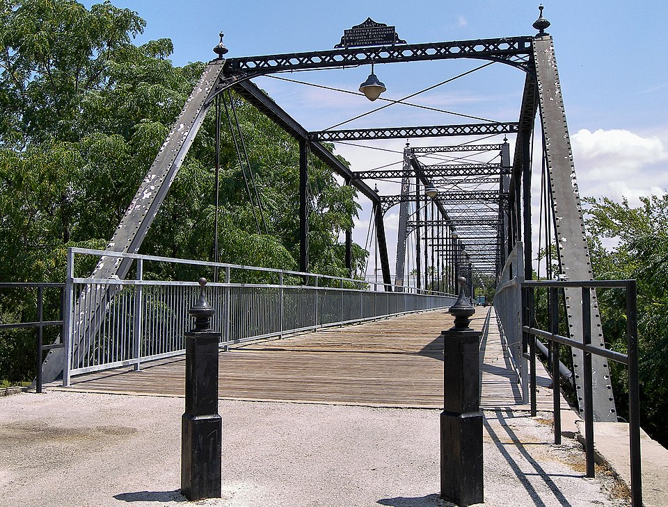 Photograph of Faust Street Bridge