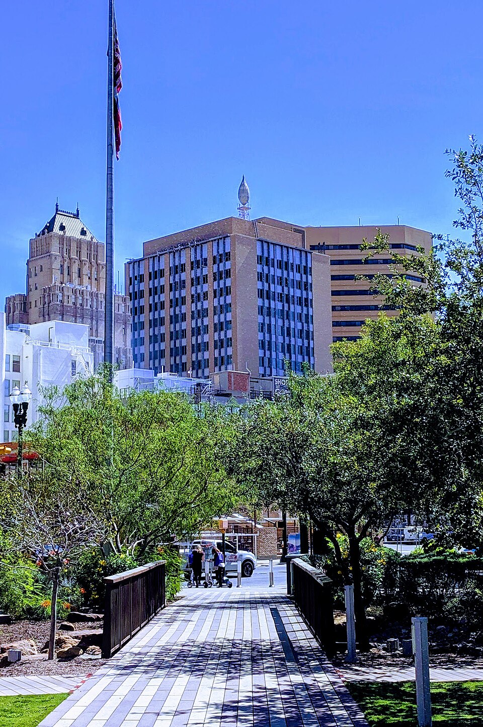 Photograph of Blue Flame Building