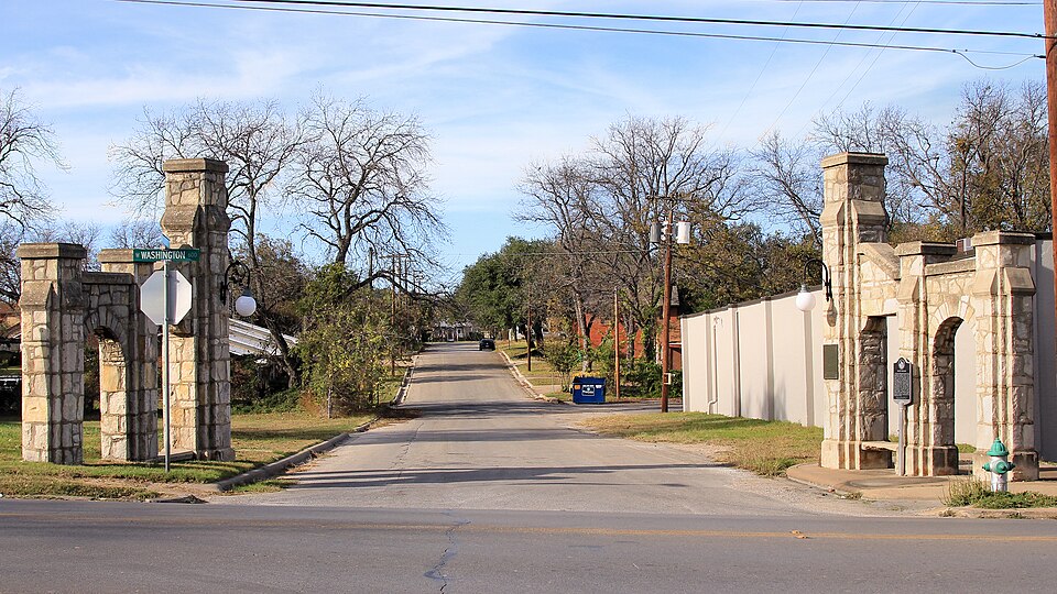 Photograph of Erath Memorial Arch