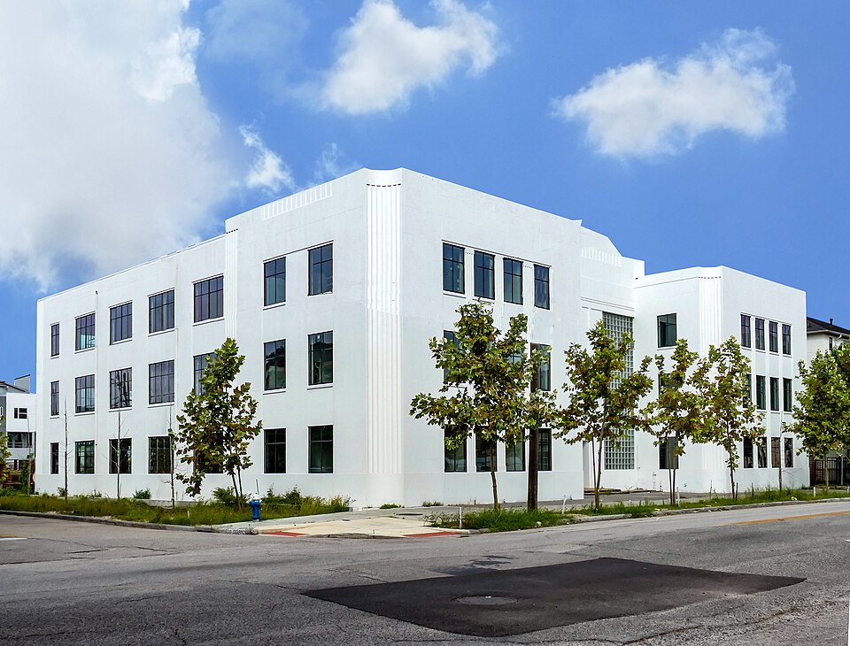 Photograph of Schlumberger Well Surveying Corporation Building