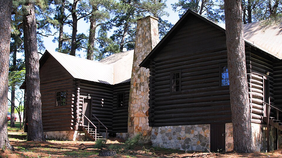Photograph of Josey Boy Scout Lodge and Keeper's Cabin