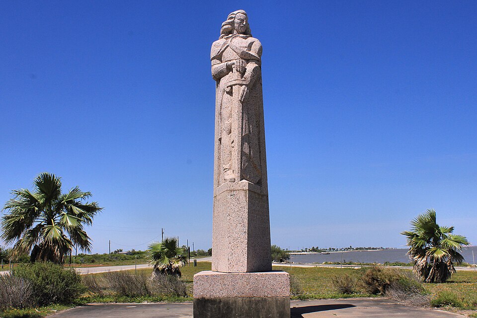 Photograph of Rene Robert Cavaelier de La Salle Monument