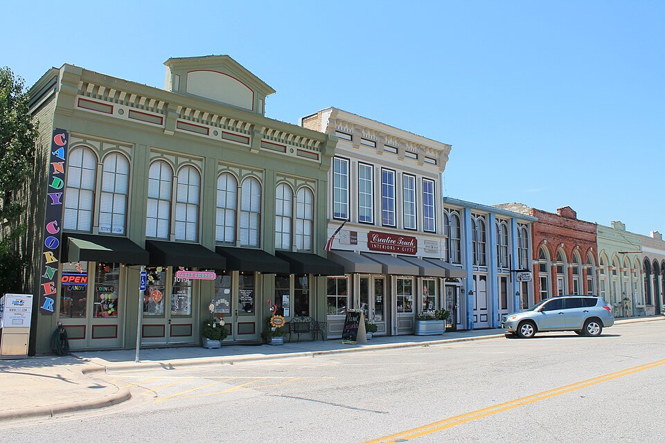 Photograph of Hutto Commercial Historic District