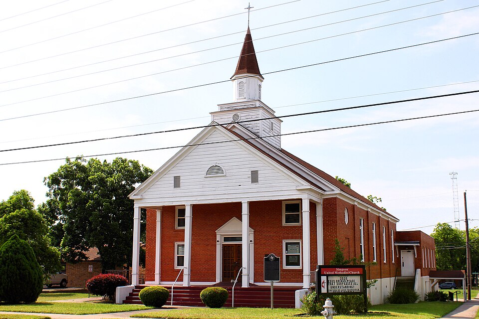 Photograph of Simpson Memorial Methodist Church