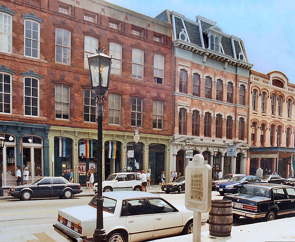 Photograph of Strand Historic District