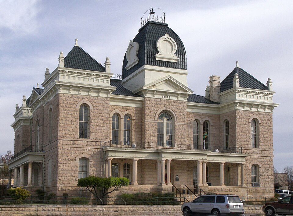 Photograph of Crockett County Courthouse