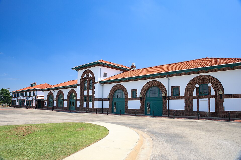Photograph of Santa Fe Railroad Station