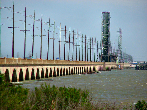 Photograph of Galveston Causeway