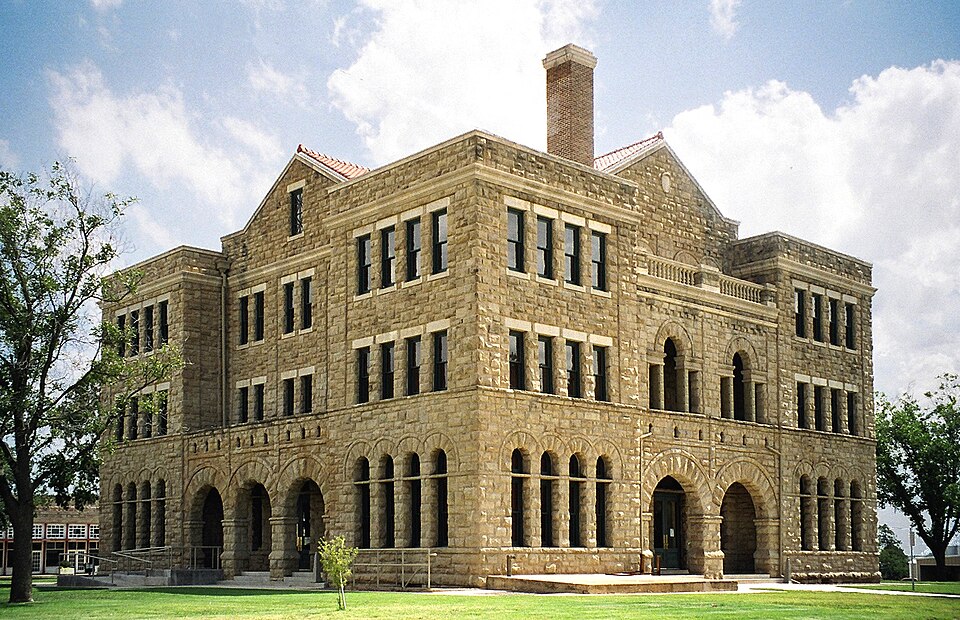 Photograph of Archer County Courthouse and Jail