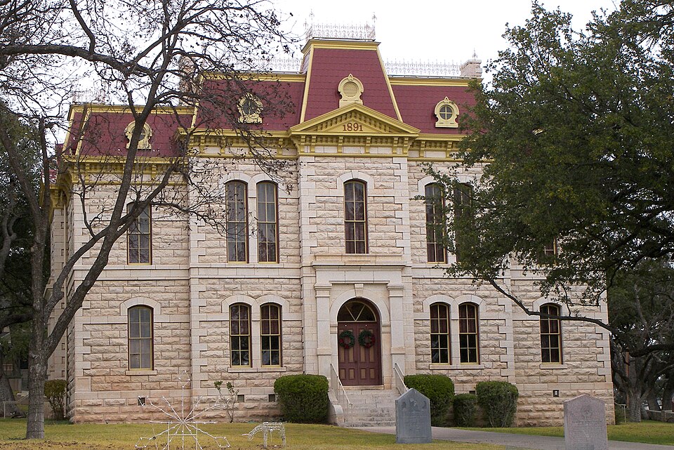 Photograph of Sutton County Courthouse