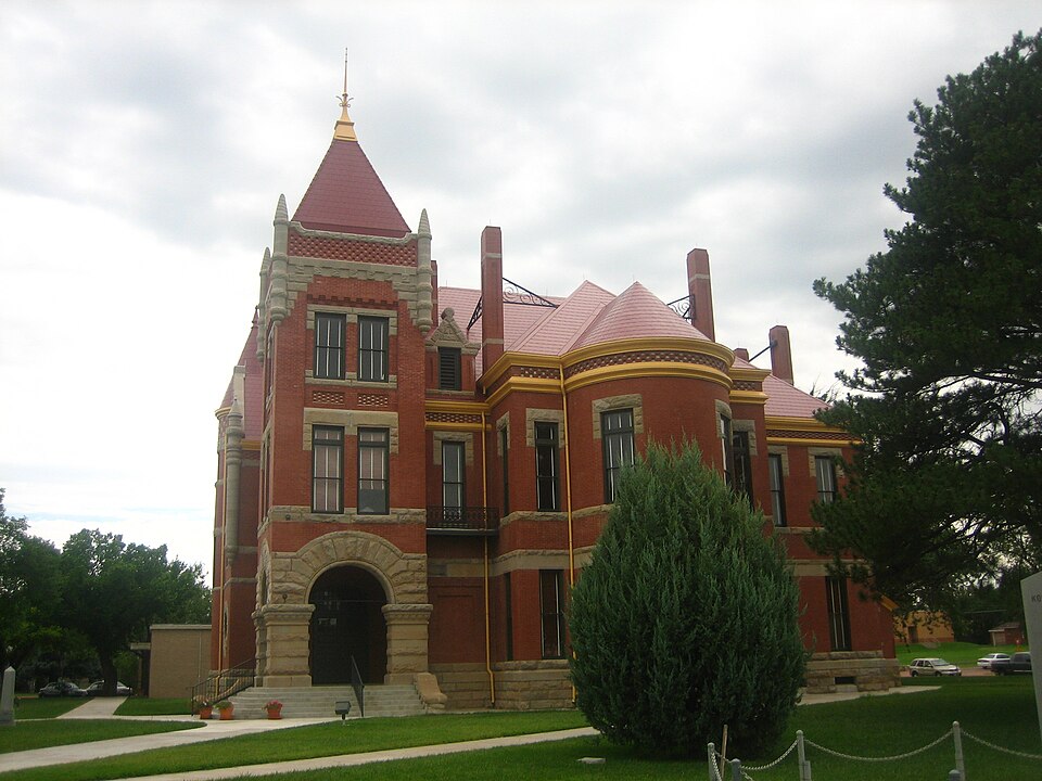 Photograph of Donley County Courthouse and Jail