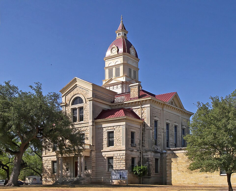 Photograph of Bandera County Courthouse and Jail