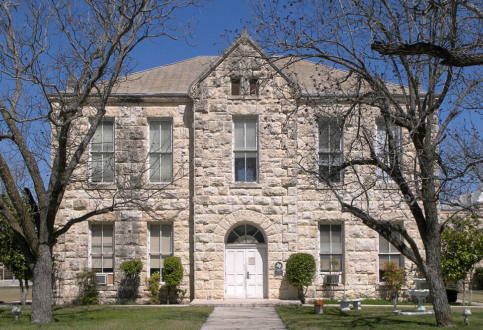Photograph of Edwards County Courthouse and Jail