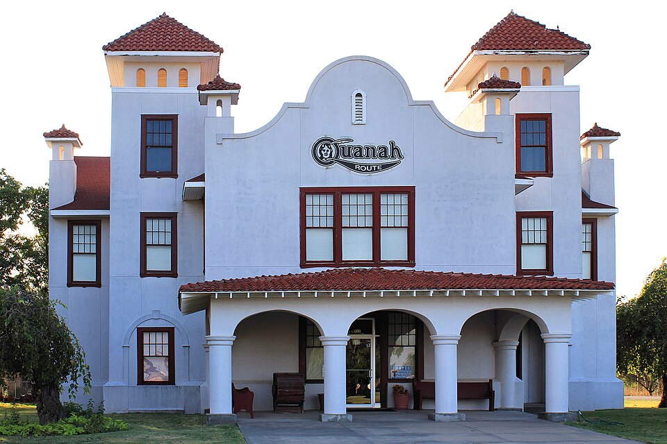 Photograph of Quanah Acme & Pacific Railway Depot