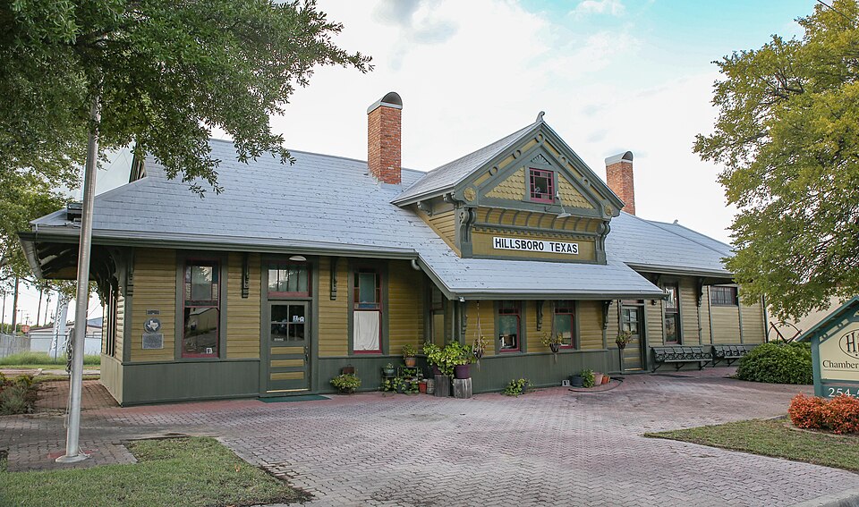 Photograph of Missouri-Kansas-Texas Company Railroad Station