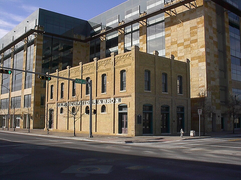 Photograph of J. P. Schneider Store
