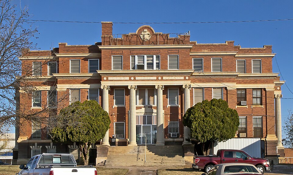 Photograph of Lynn County Courthouse