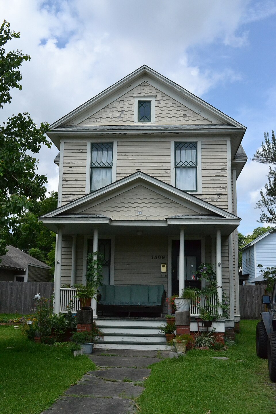 Photograph of House at 1509 Allston Street