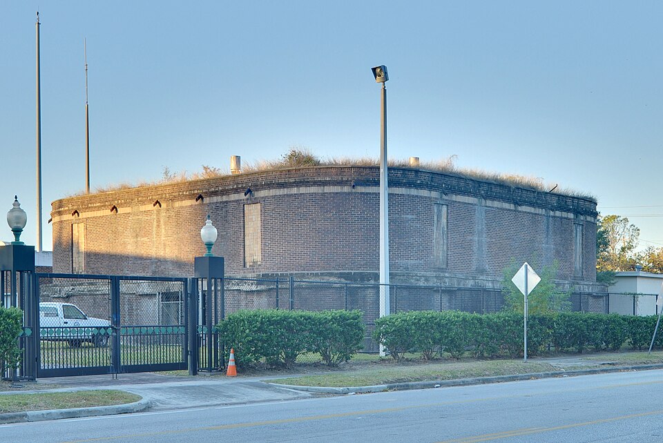 Photograph of Houston Heights Waterworks Reservoir