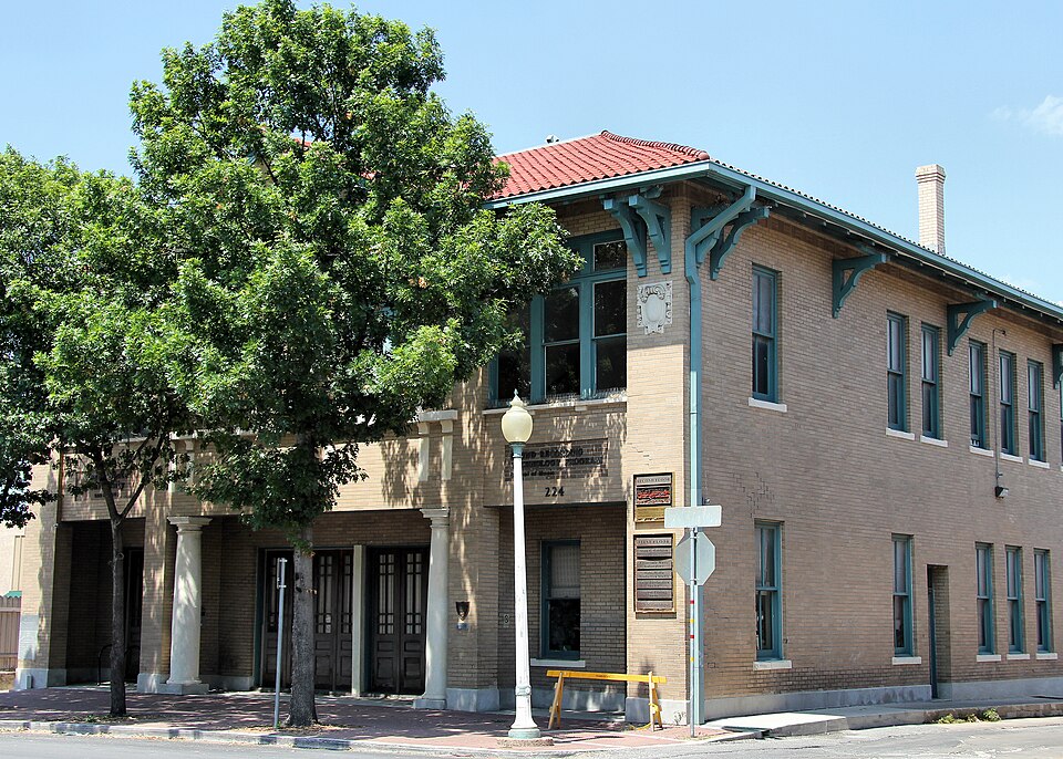 Photograph of Fire Station and City Hall