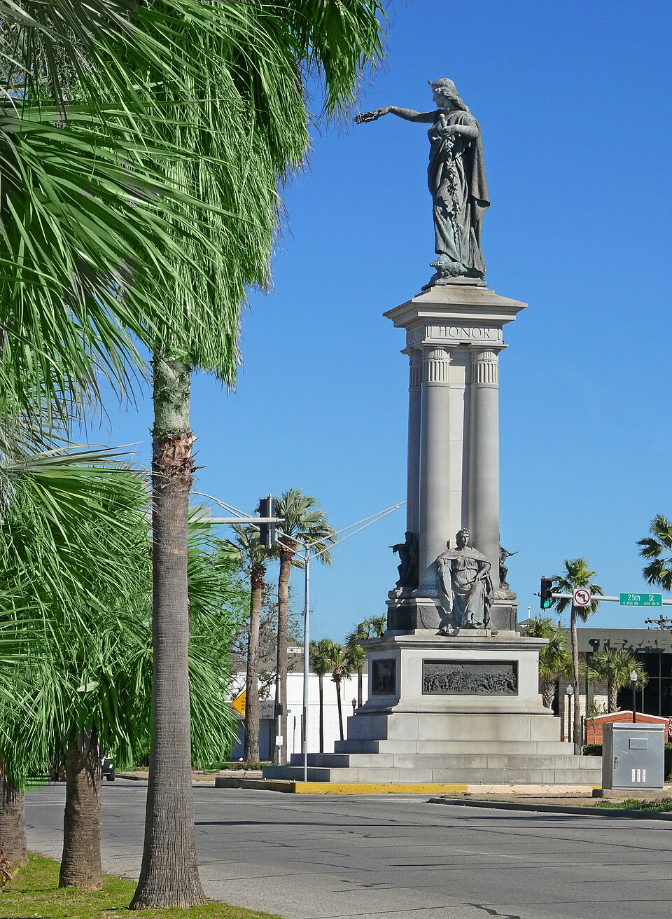 Photograph of Texas Heroes Monument