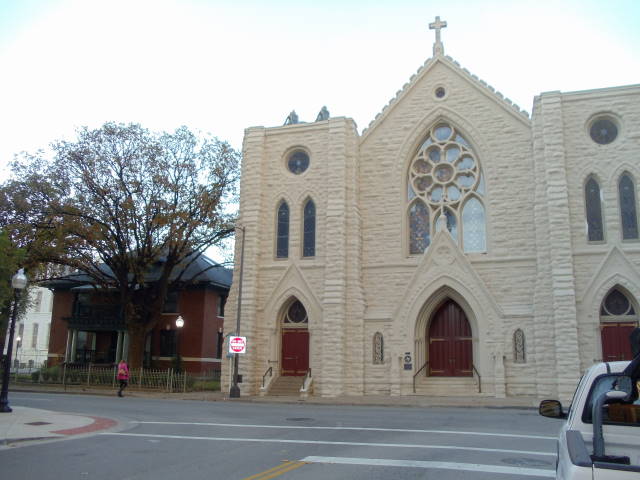 Photograph of St. Patrick Cathedral in Fort Worth