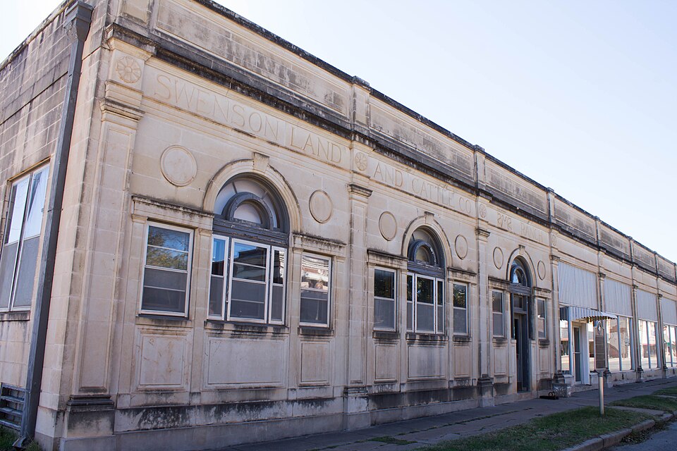 Photograph of Swenson Land and Cattle Company Building