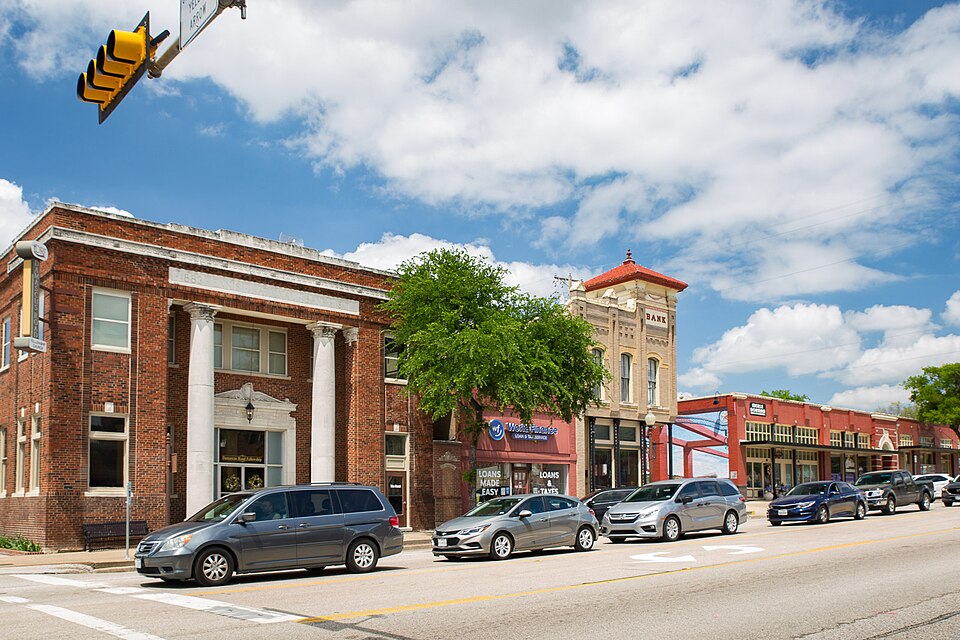 Photograph of Ennis Commercial Historic District