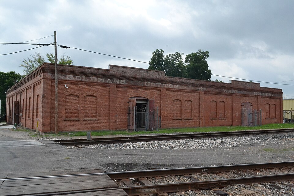 Photograph of Goldman's Cotton Gin Warehouse