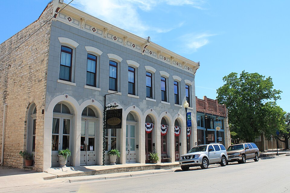 Photograph of Phillips and Trosper Buildings