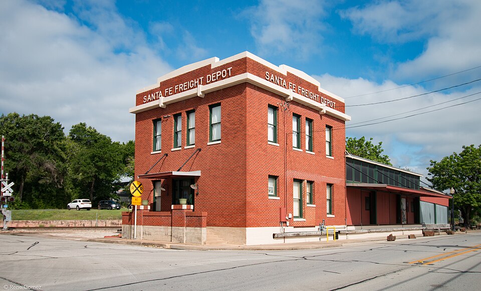 Photograph of Brenham Depot