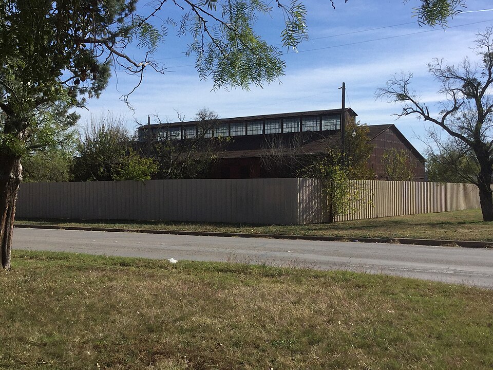 Photograph of Abilene Street Railway Company Barn