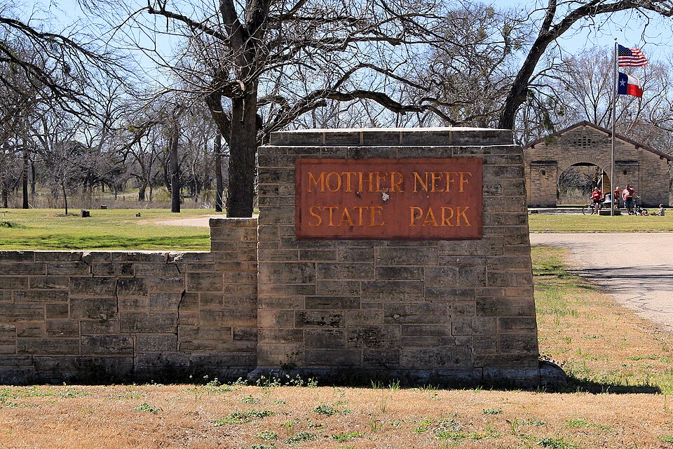 Photograph of Mother Neff State Park and F. A. S. 21-B(1) Historic District