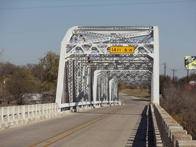 Photograph of State Highway 89 Bridge at the Brazos River