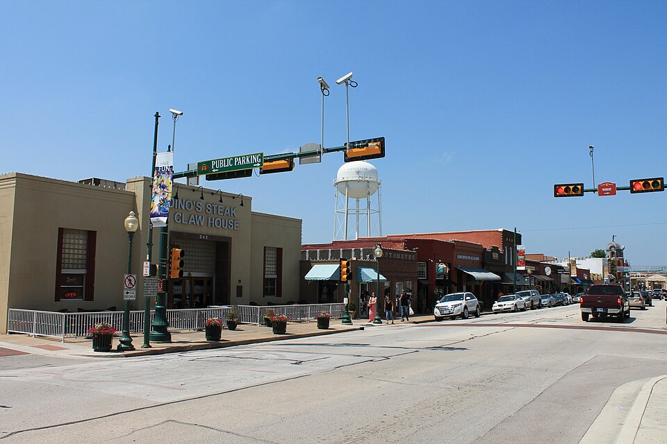 Photograph of Grapevine Commercial Historic District