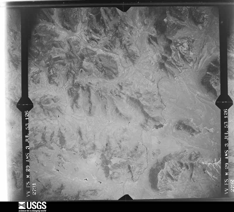 U.S. Geological Survey aerial photograph, 1953-07-03, scale 1:63300