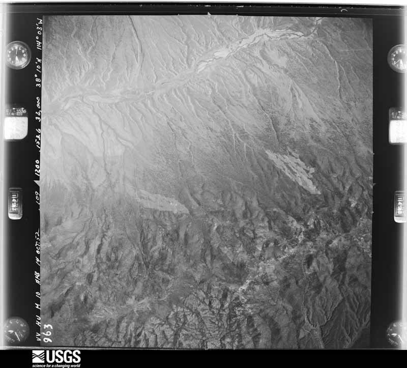 U.S. Geological Survey aerial photograph, 1954-02-24, scale 1:60000