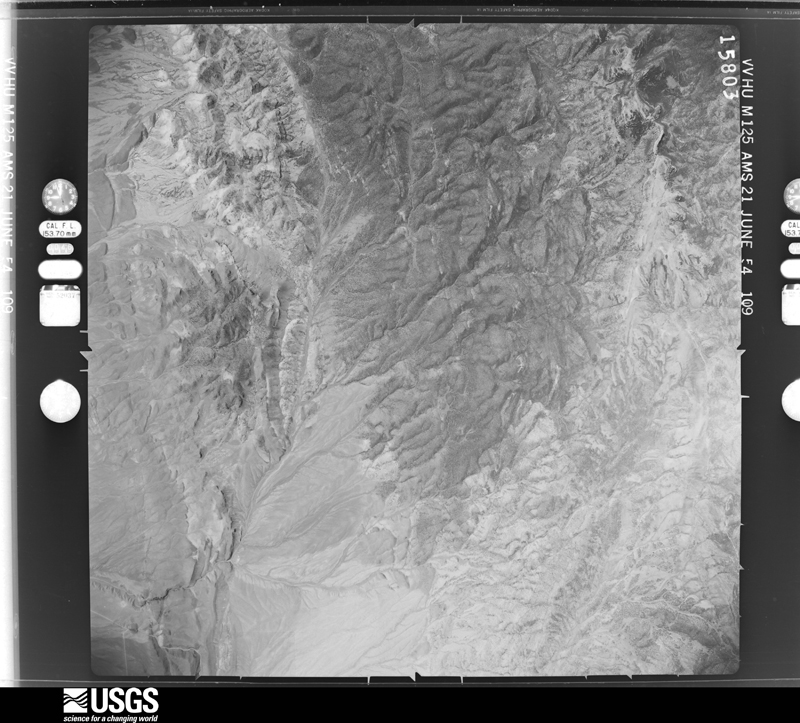 U.S. Geological Survey aerial photograph, 1954-06-21, scale 1:60000