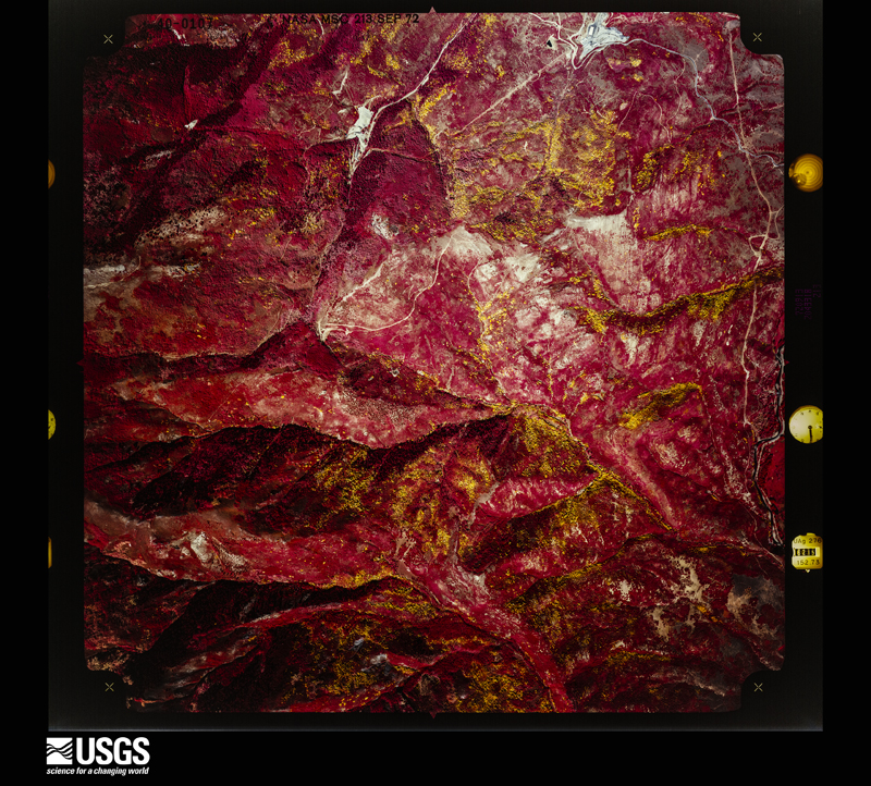 U.S. Geological Survey aerial photograph, 1972-09-13, scale 1:23847