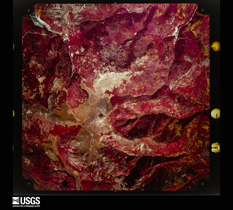 U.S. Geological Survey aerial photograph, 1972-09-13, scale 1:23847