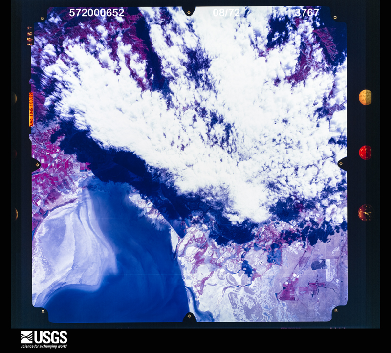 U.S. Geological Survey aerial photograph, 1972-08-23, scale 1:119000